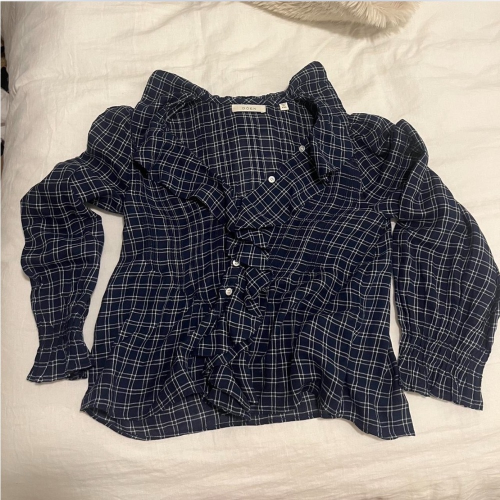 Doen hardy plaid top